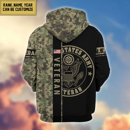 U.S. Veteran Zip Hoodie HB141203 | Patriotic Gift