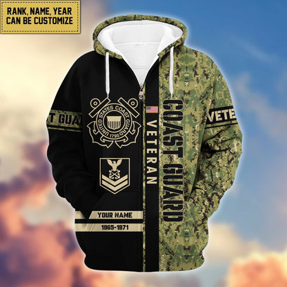 U.S. Veteran Zip Hoodie HB141203 | Patriotic Gift