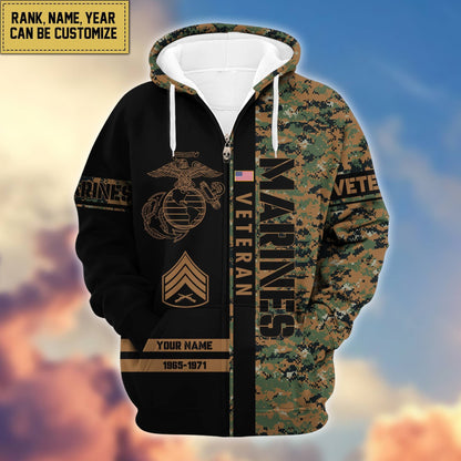 U.S. Veteran Zip Hoodie HB141203 | Patriotic Gift