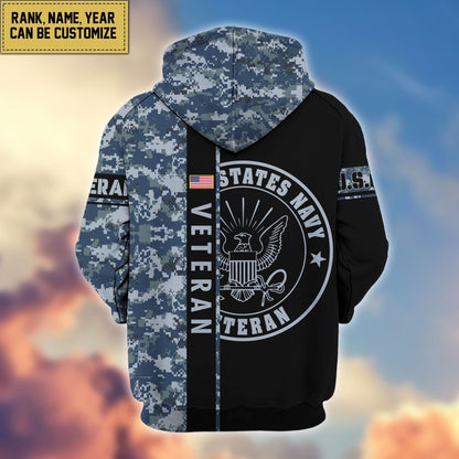 U.S. Veteran Zip Hoodie HB141203 | Patriotic Gift