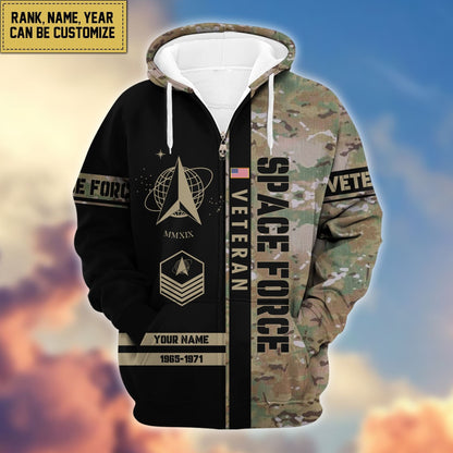 U.S. Veteran Zip Hoodie HB141203 | Patriotic Gift