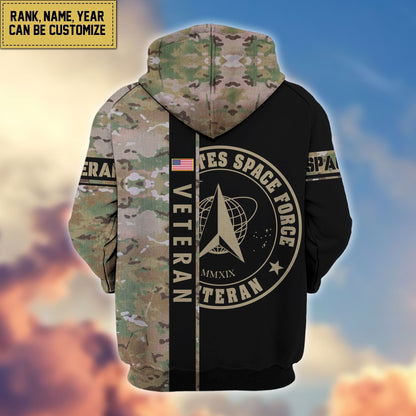 U.S. Veteran Zip Hoodie HB141203 | Patriotic Gift