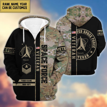 U.S. Veteran Zip Hoodie HB141203 | Patriotic Gift