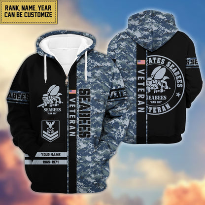 U.S. Veteran Zip Hoodie HB141203 | Patriotic Gift