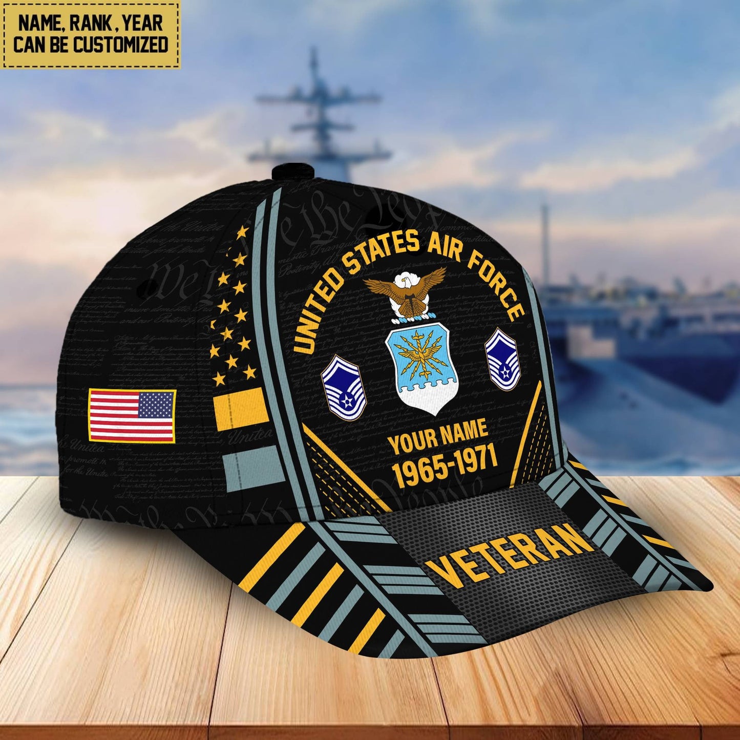 U.S. Veteran Cap da060801 | Patriotic Gift