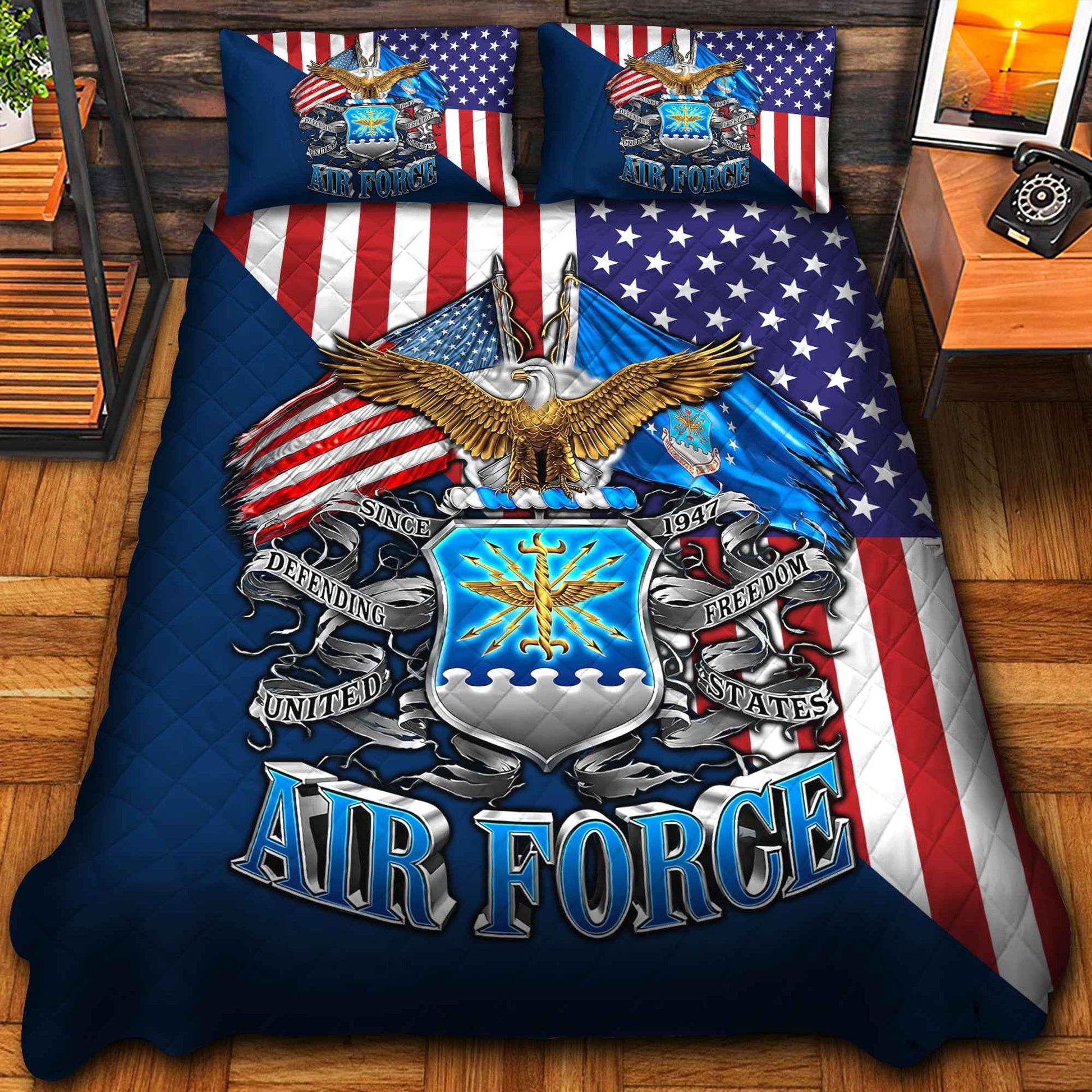 U.S. Veteran Bedding Set da270801 | Patriotic Gift