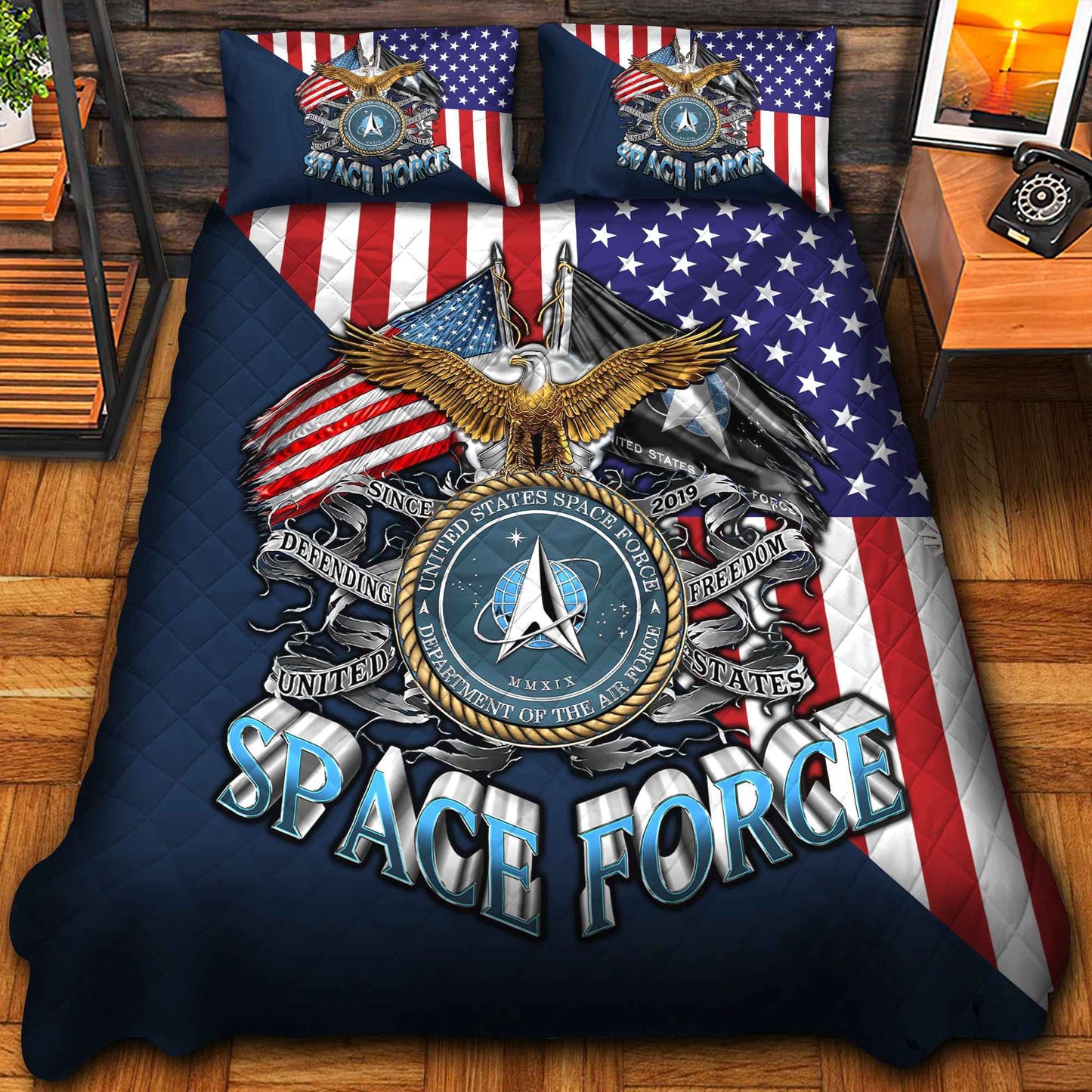 U.S. Veteran Bedding Set da270801 | Patriotic Gift