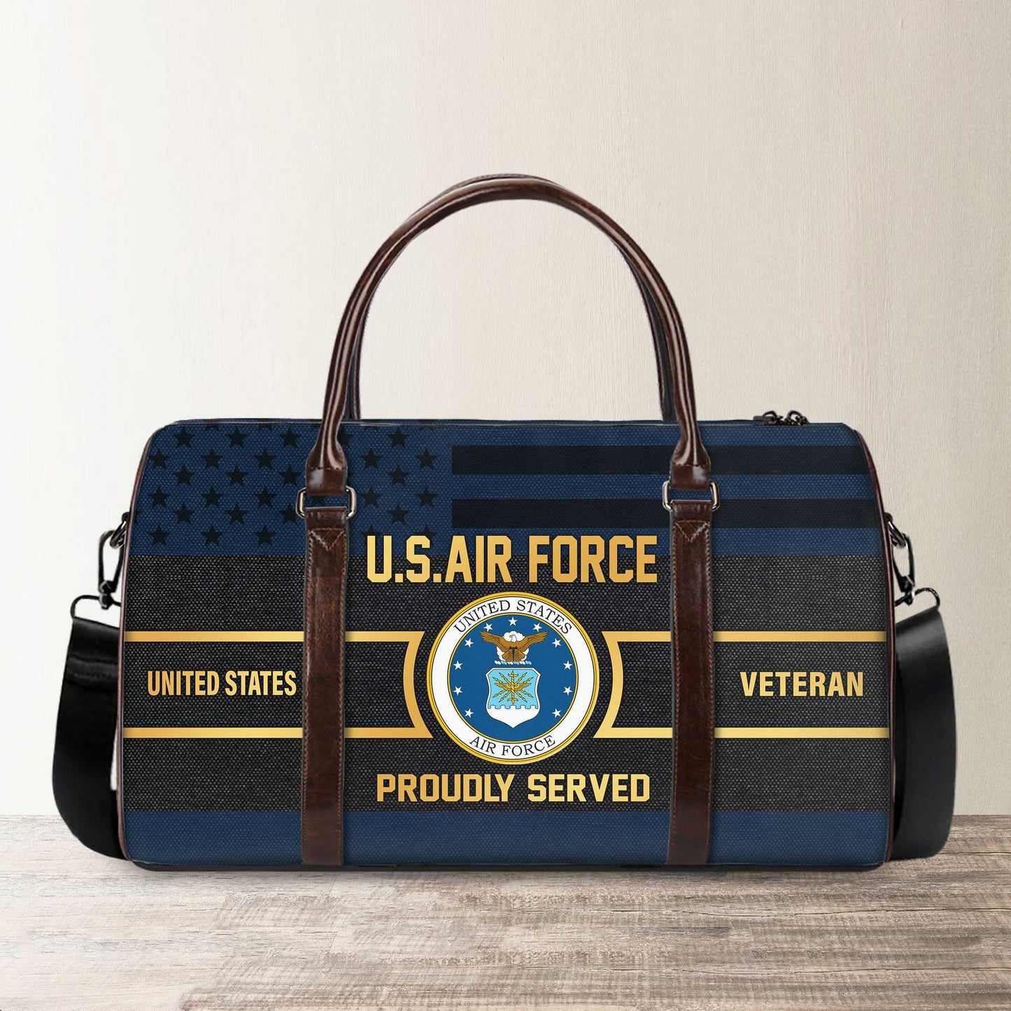 Premium U.S. Veterans Travel Bag | Veteran Gift