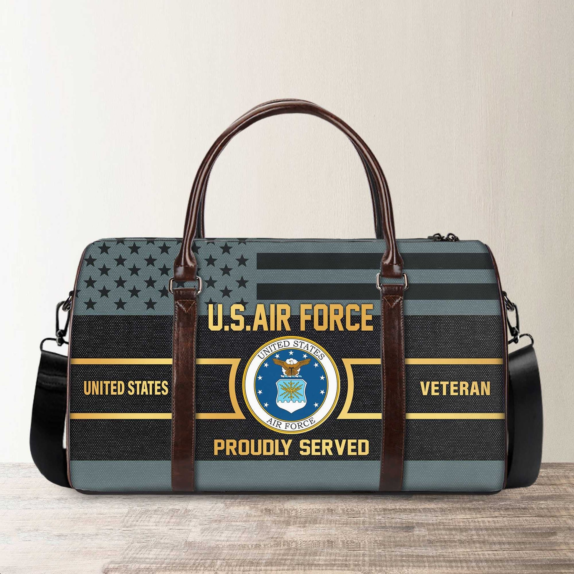 Premium U.S. Veterans Travel Bag | Veteran Gift