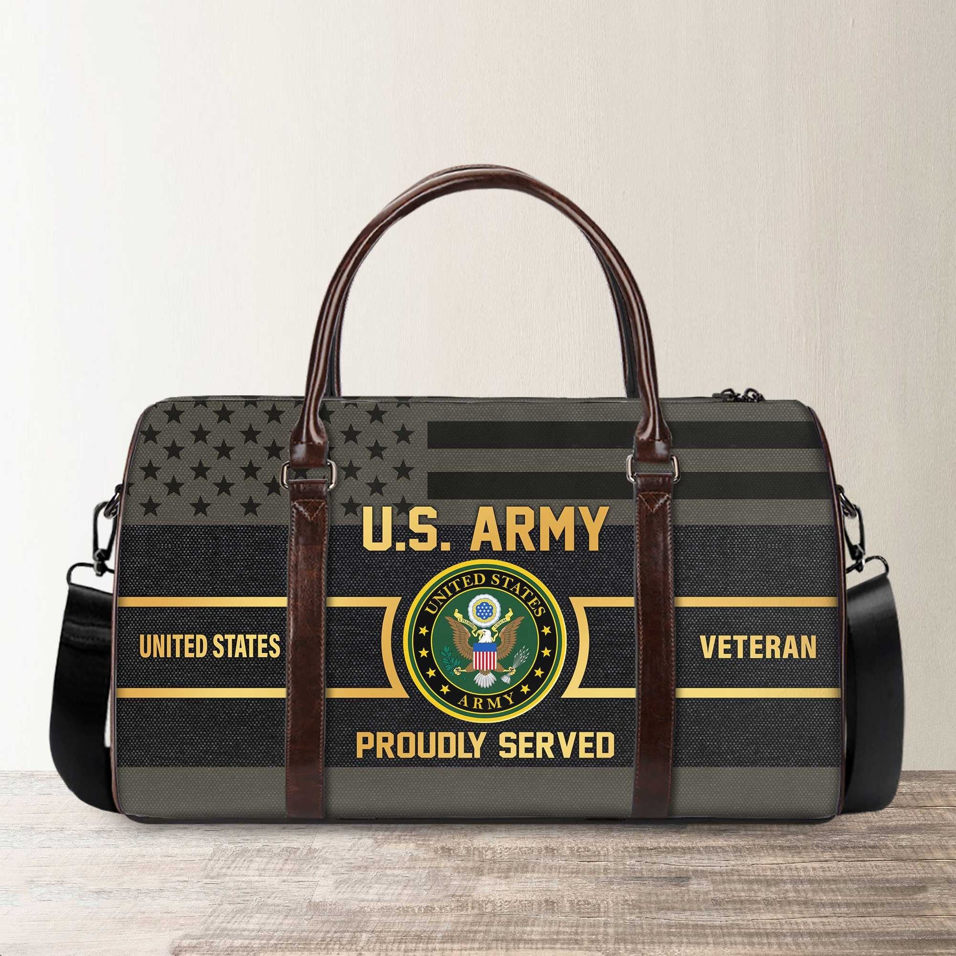 Premium U.S. Veterans Travel Bag | Veteran Gift