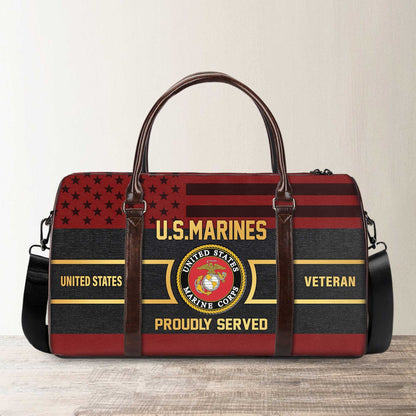Premium U.S. Veterans Travel Bag | Veteran Gift