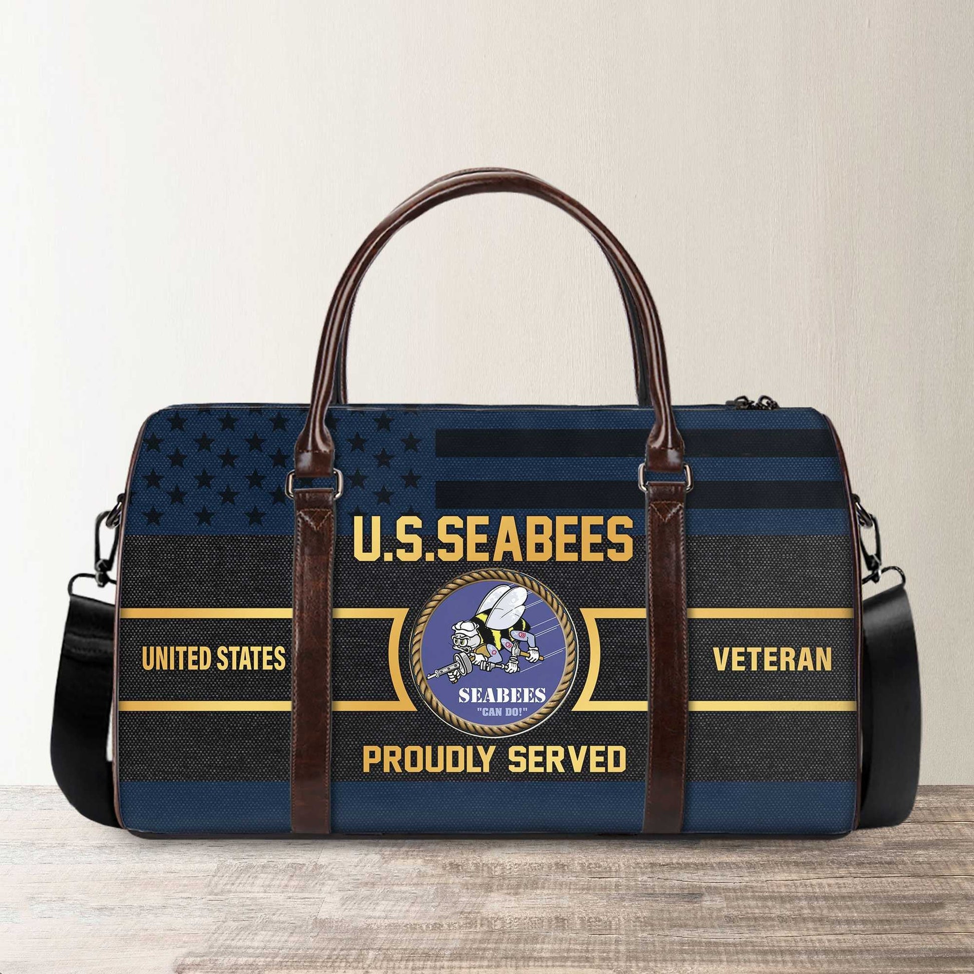 Premium U.S. Veterans Travel Bag | Veteran Gift