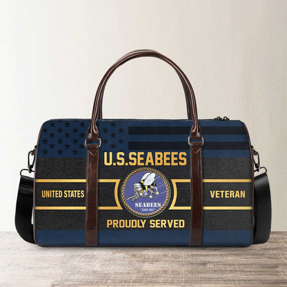 Premium U.S. Veterans Travel Bag | Veteran Gift