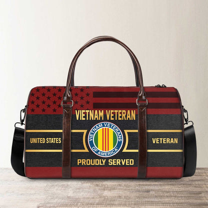 Premium U.S. Veterans Travel Bag | Veteran Gift