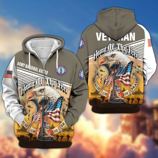 U.S. Veteran Zip Hoodie | Patriotic Gift