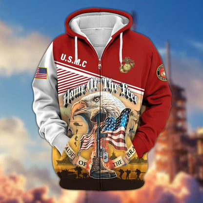 U.S. Veteran Zip Hoodie | Patriotic Gift