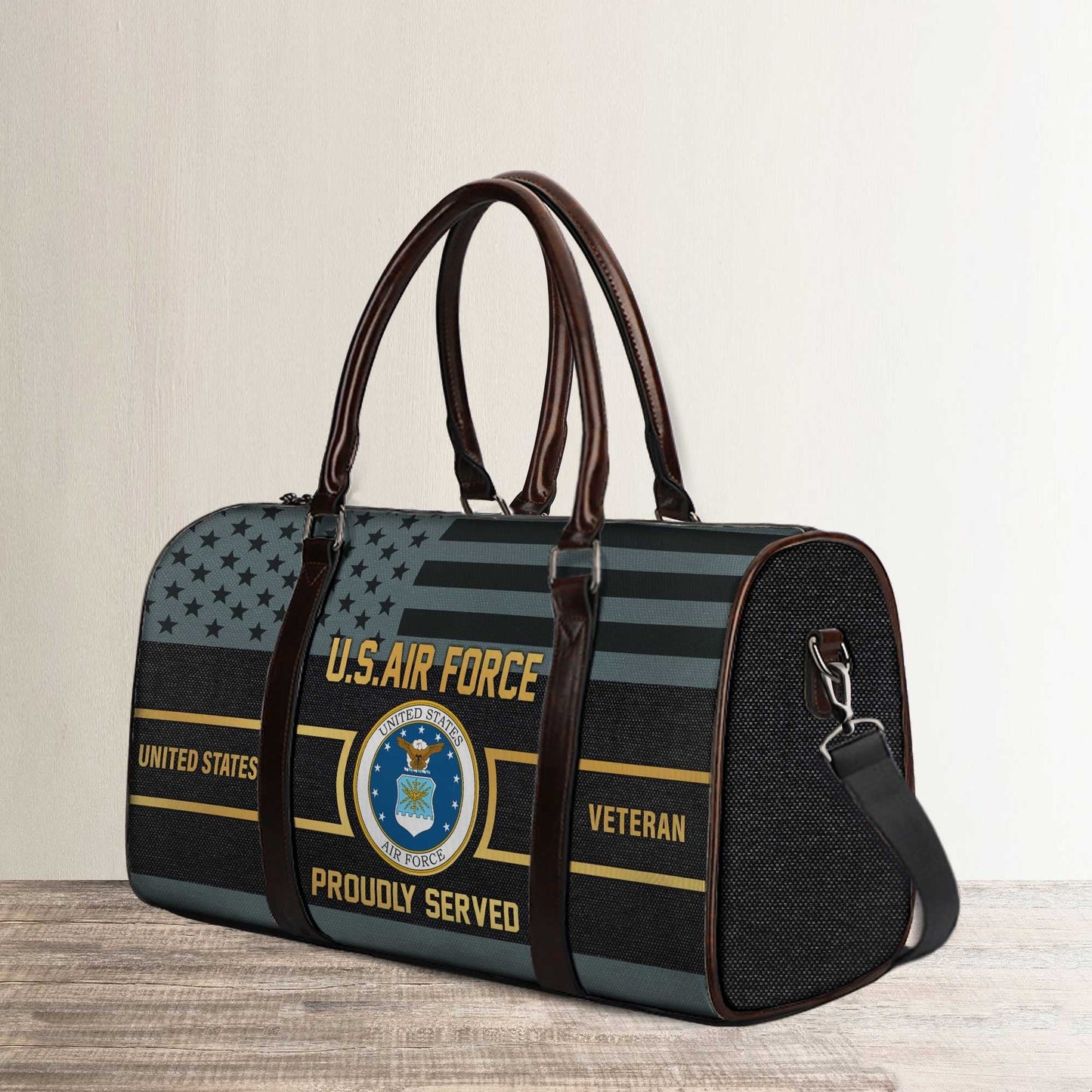 Premium U.S. Veterans Travel Bag | Veteran Gift