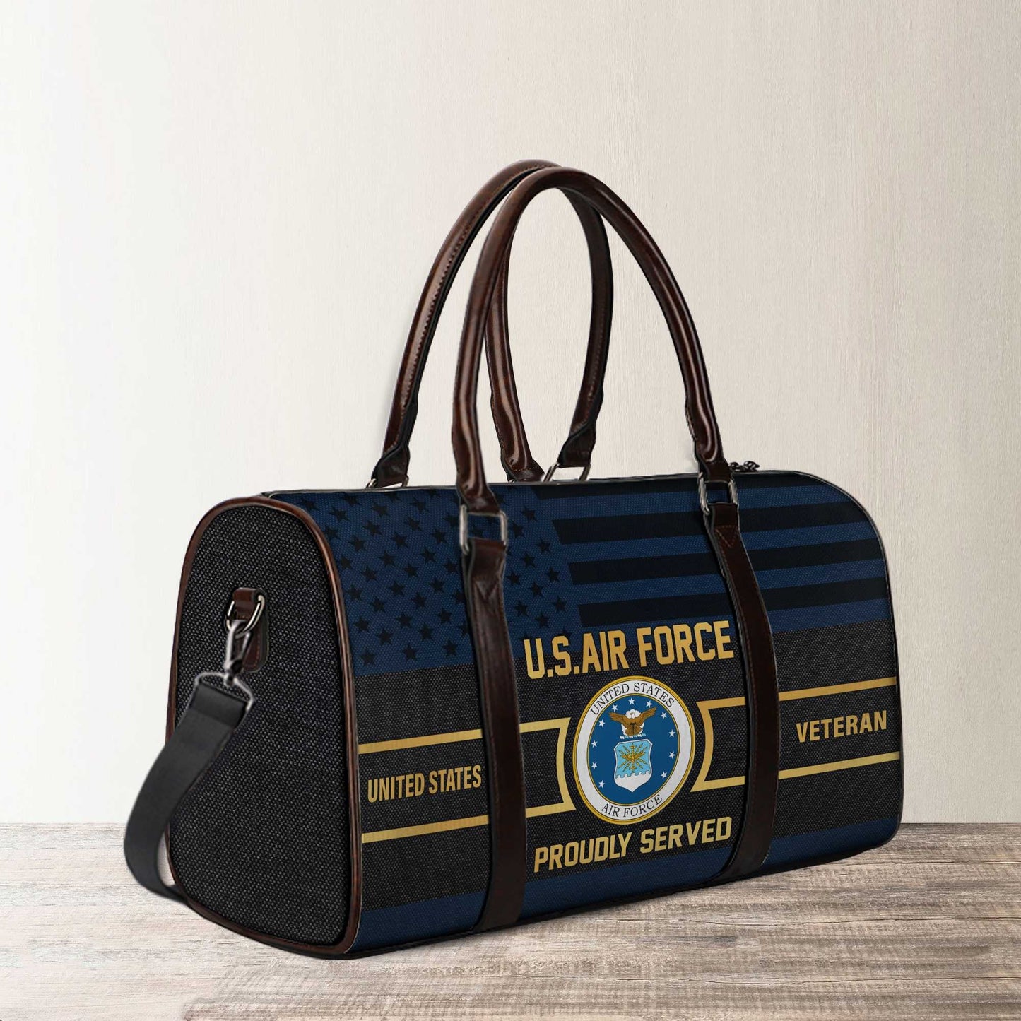 Premium U.S. Veterans Travel Bag | Veteran Gift