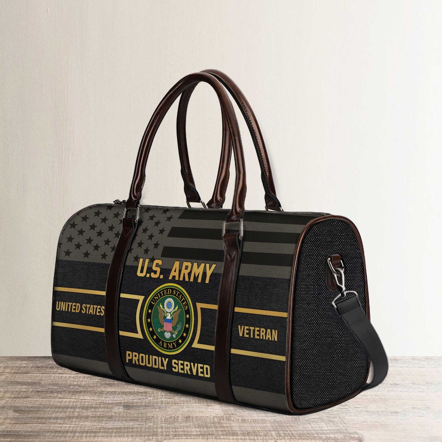 Premium U.S. Veterans Travel Bag | Veteran Gift