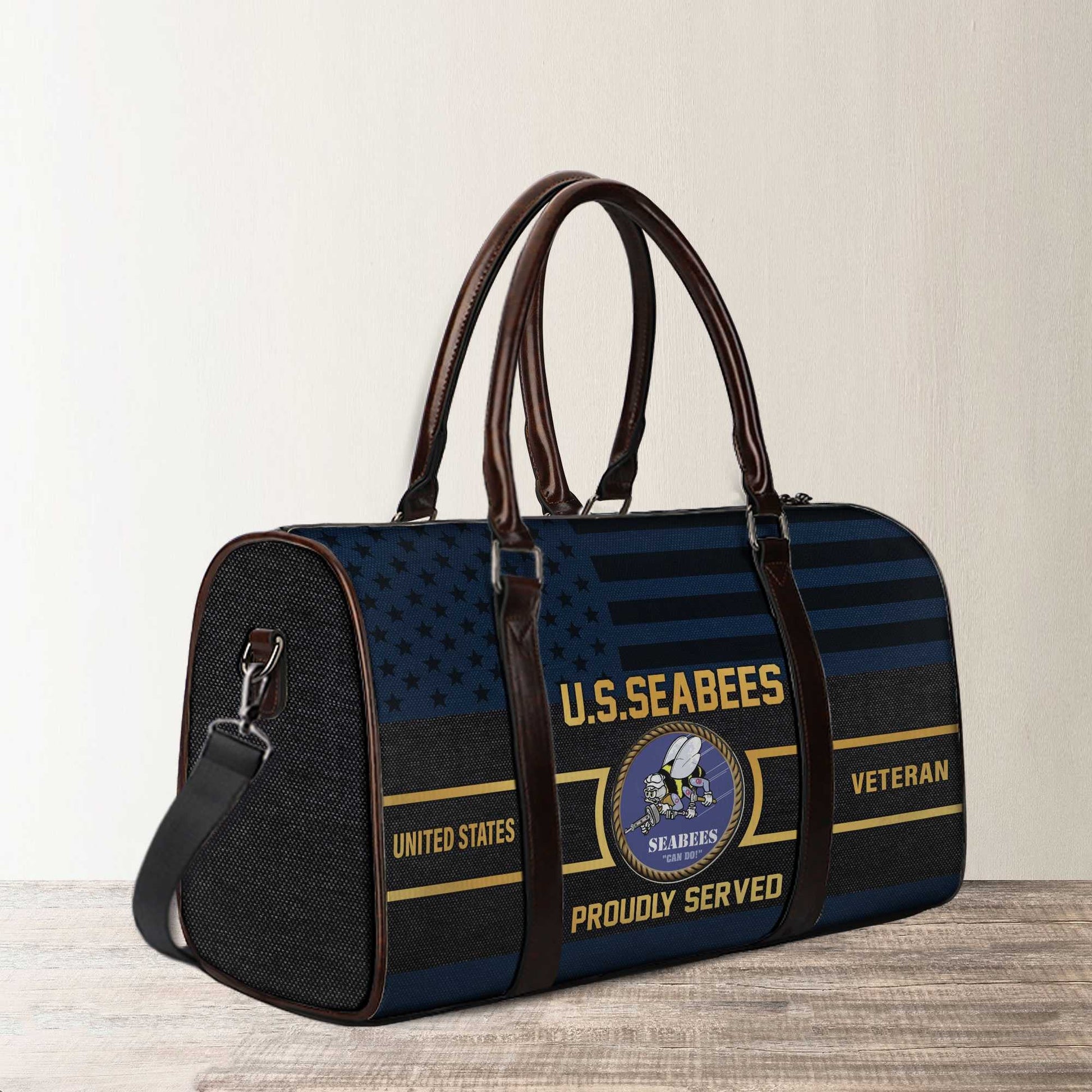 Premium U.S. Veterans Travel Bag | Veteran Gift