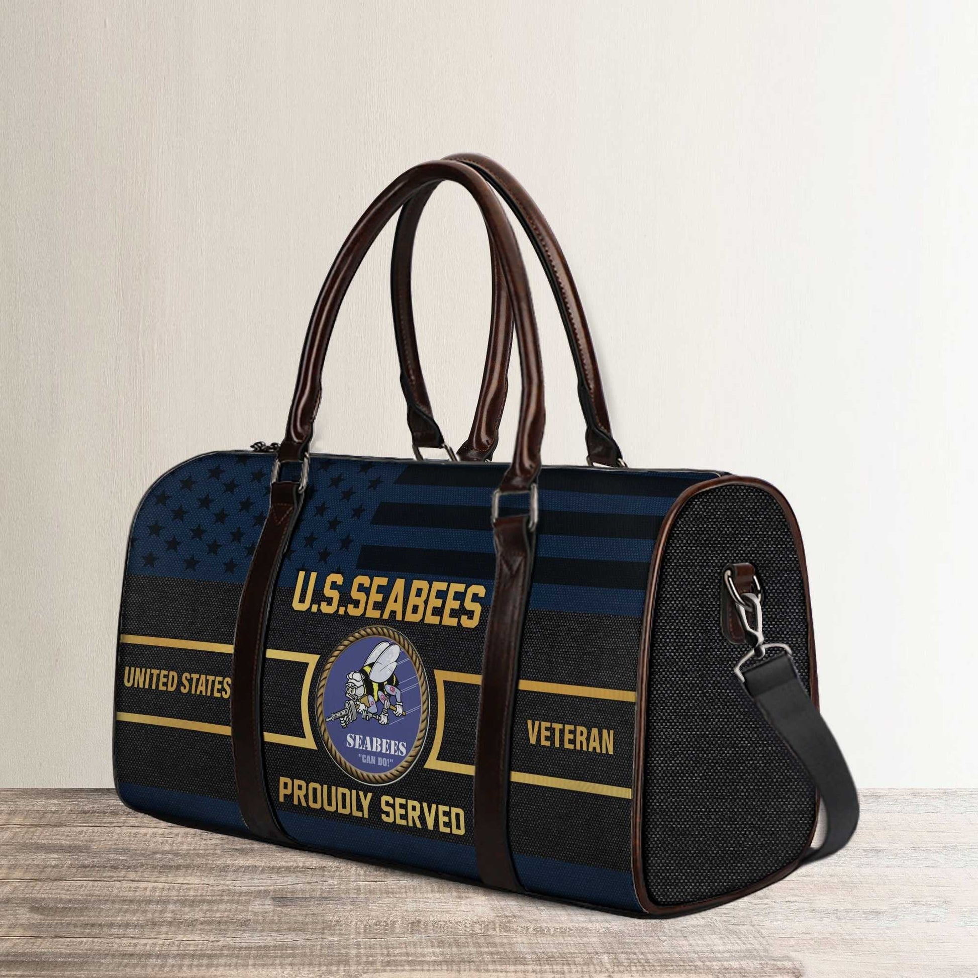 Premium U.S. Veterans Travel Bag | Veteran Gift