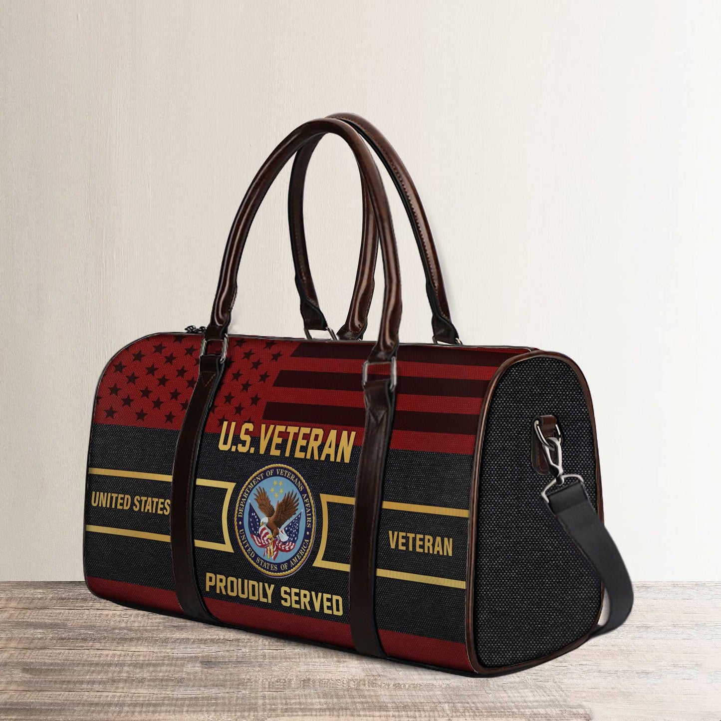 Premium U.S. Veterans Travel Bag | Veteran Gift