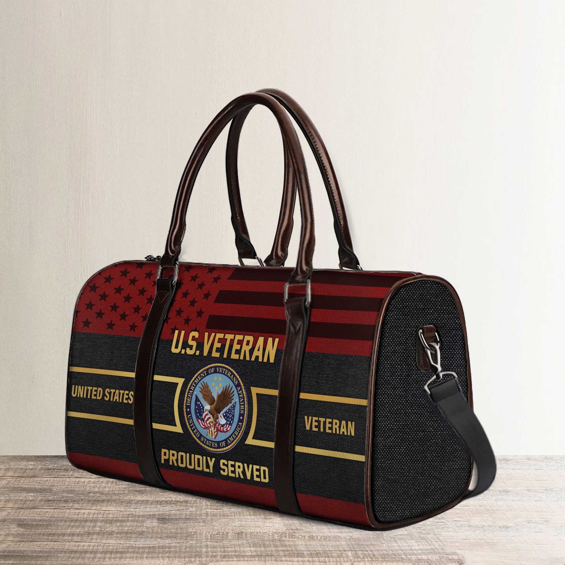 Premium U.S. Veterans Travel Bag | Veteran Gift