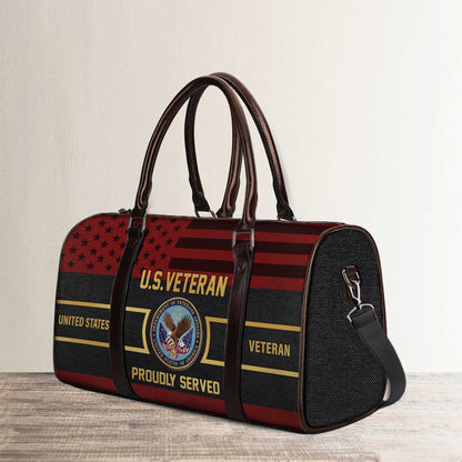 Premium U.S. Veterans Travel Bag | Veteran Gift