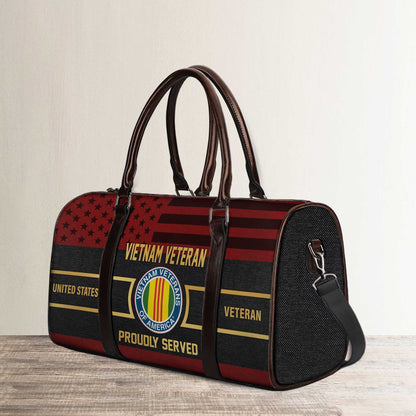 Premium U.S. Veterans Travel Bag | Veteran Gift