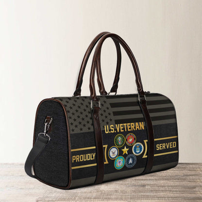 Premium U.S. Veterans Travel Bag | Veteran Gift