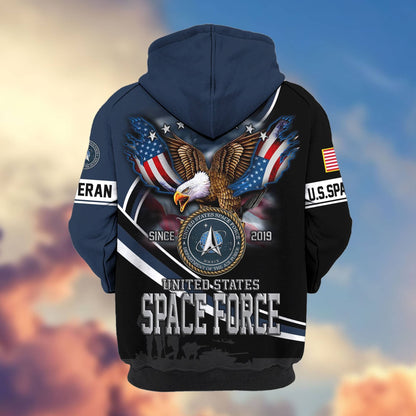 Premium U.S. Veterans Zip Hoodie HG211012 | Veteran Gift