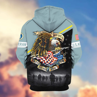 Premium U.S. Veterans Zip Hoodie HG281013 | Veteran Gift