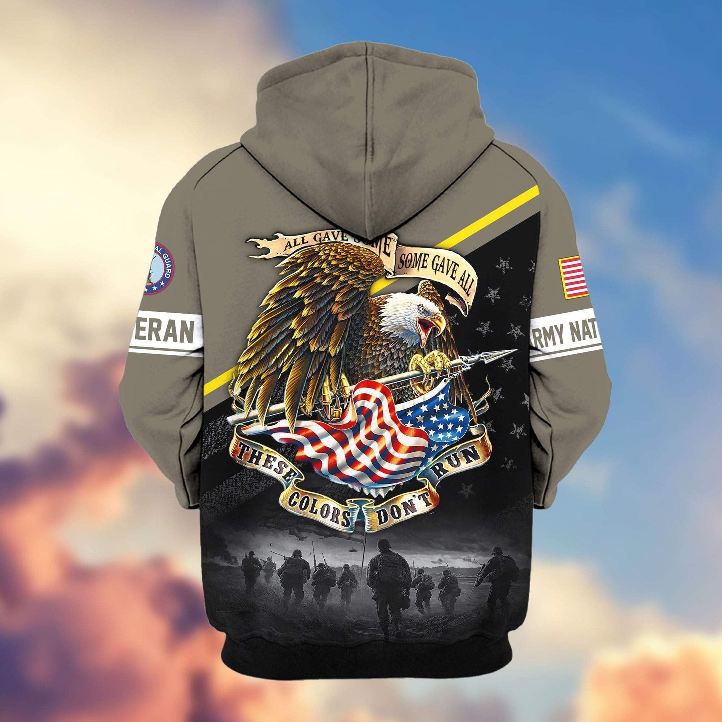 Premium U.S. Veterans Zip Hoodie HG281013 | Veteran Gift