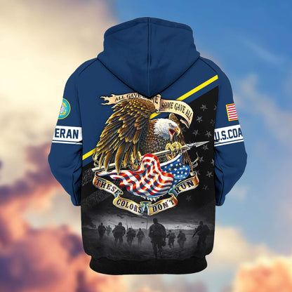 Premium U.S. Veterans Zip Hoodie HG281013 | Veteran Gift