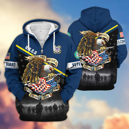 Premium U.S. Veterans Zip Hoodie HG281013 | Veteran Gift