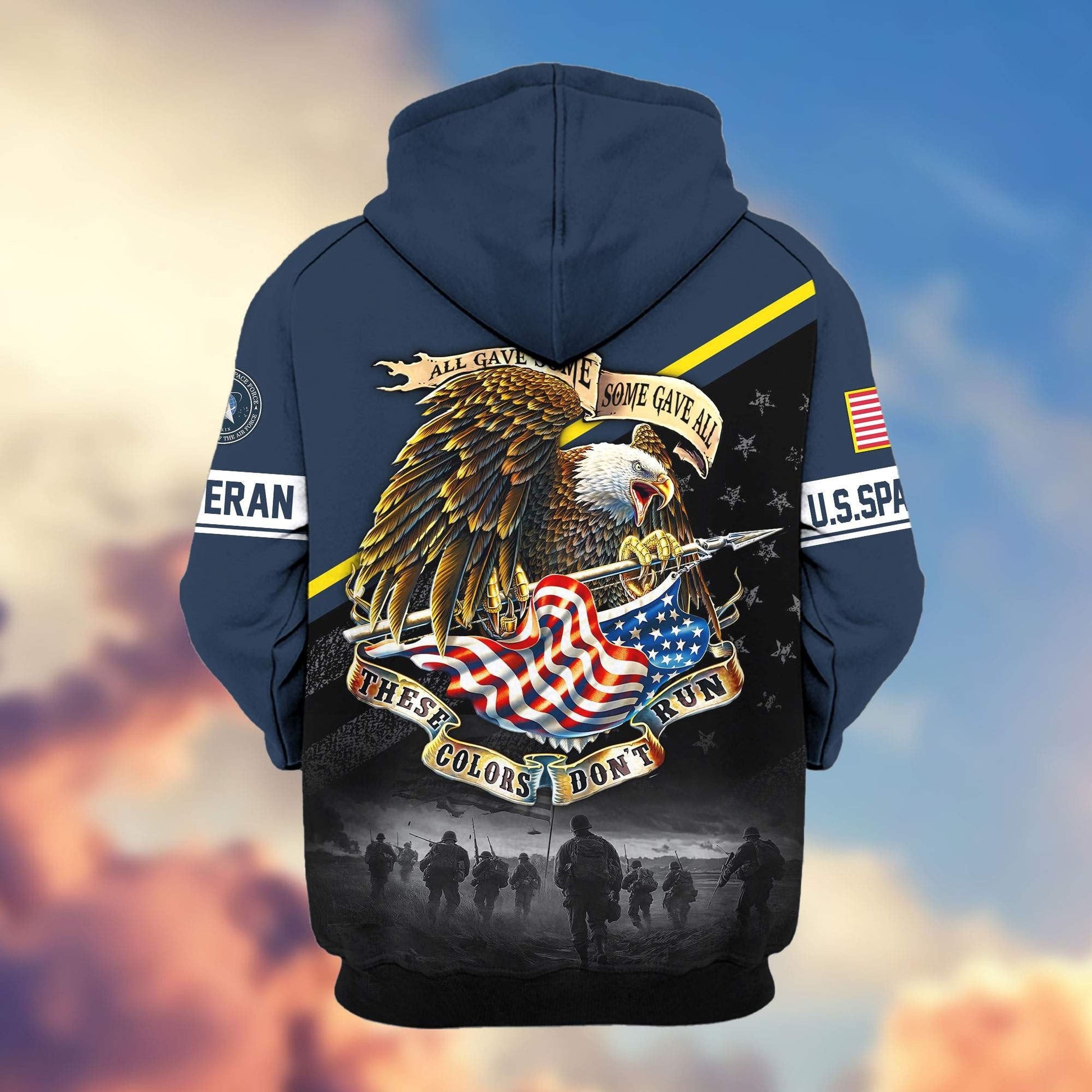 Premium U.S. Veterans Zip Hoodie HG281013 | Veteran Gift