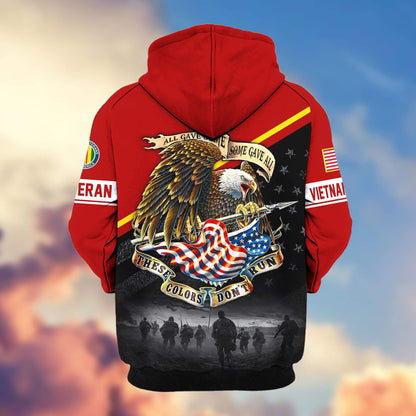 Premium U.S. Veterans Zip Hoodie HG281013 | Veteran Gift