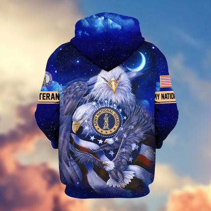 Premium U.S. Veterans Zip Hoodie HG041112 | Veteran Gift