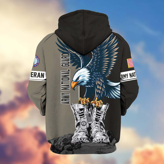 U.S. Veteran Zip Hoodie | Patriotic Gift