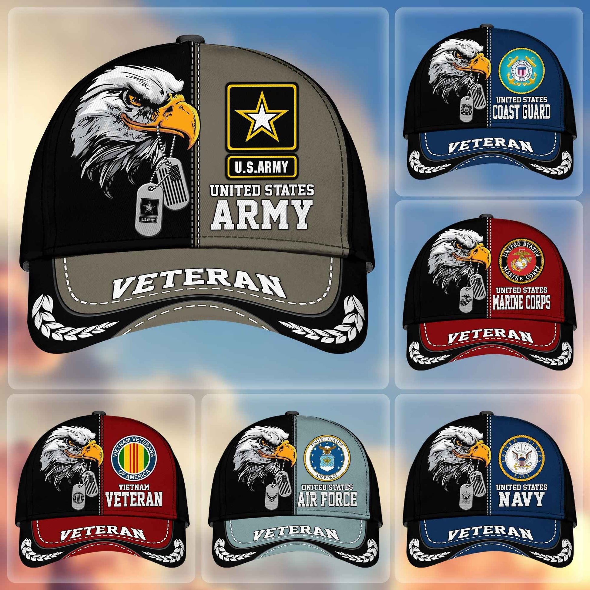 U.S. Veteran Cap | Patriotic Gift