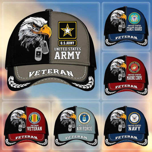 U.S. Veteran Cap | Patriotic Gift