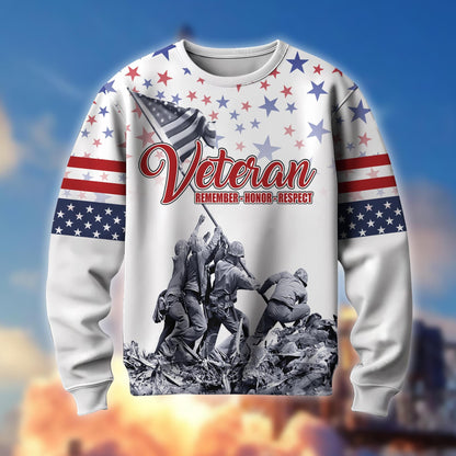 U.S. Veteran Hawaiian Shirt | Patriotic Gift