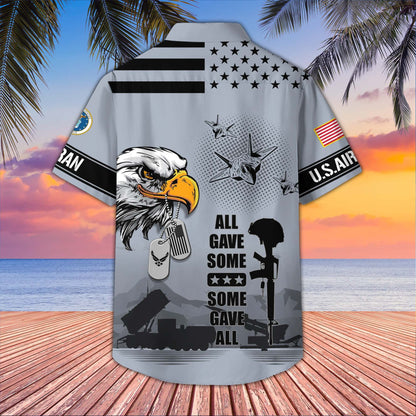 U.S. Veteran Hawaiian Shirt | Patriotic Gift