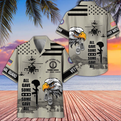 U.S. Veteran Hawaiian Shirt | Patriotic Gift
