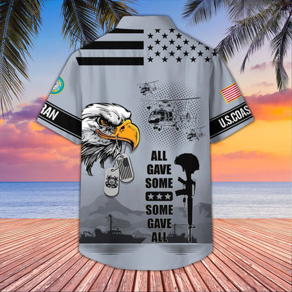 U.S. Veteran Hawaiian Shirt | Patriotic Gift