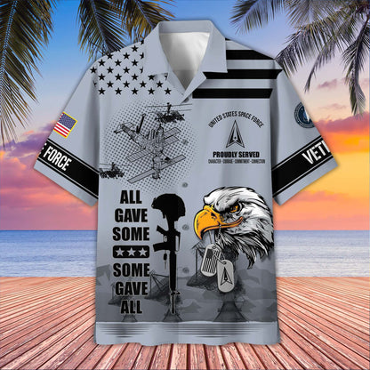 U.S. Veteran Hawaiian Shirt | Patriotic Gift