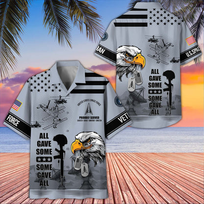U.S. Veteran Hawaiian Shirt | Patriotic Gift