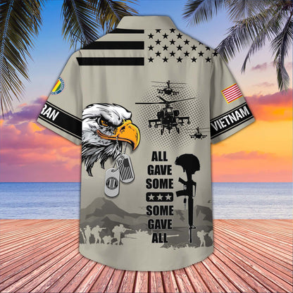 U.S. Veteran Hawaiian Shirt | Patriotic Gift