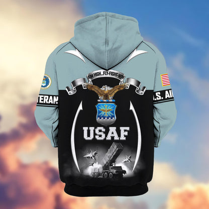 U.S. Veteran Zip Hoodie | Patriotic Gift