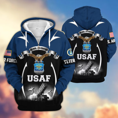 U.S. Veteran Zip Hoodie | Patriotic Gift